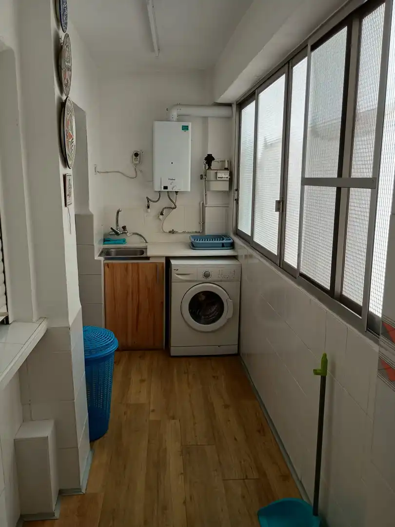 Kitchen of Flat for sale in Valencia  with Air Conditioner and Heating