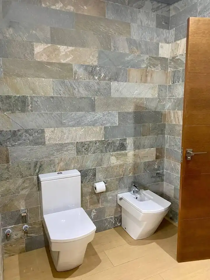 Baño de Casa o chalet de alquiler en Casabermeja con Aire acondicionado, Jardín privado y Piscina