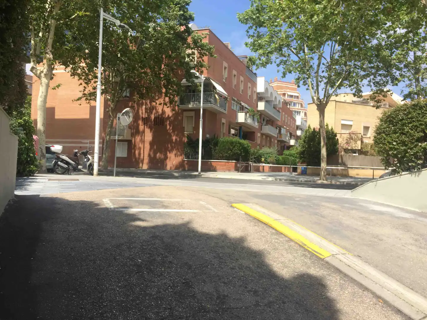 Vista exterior de Garatge de lloguer en Barcelona