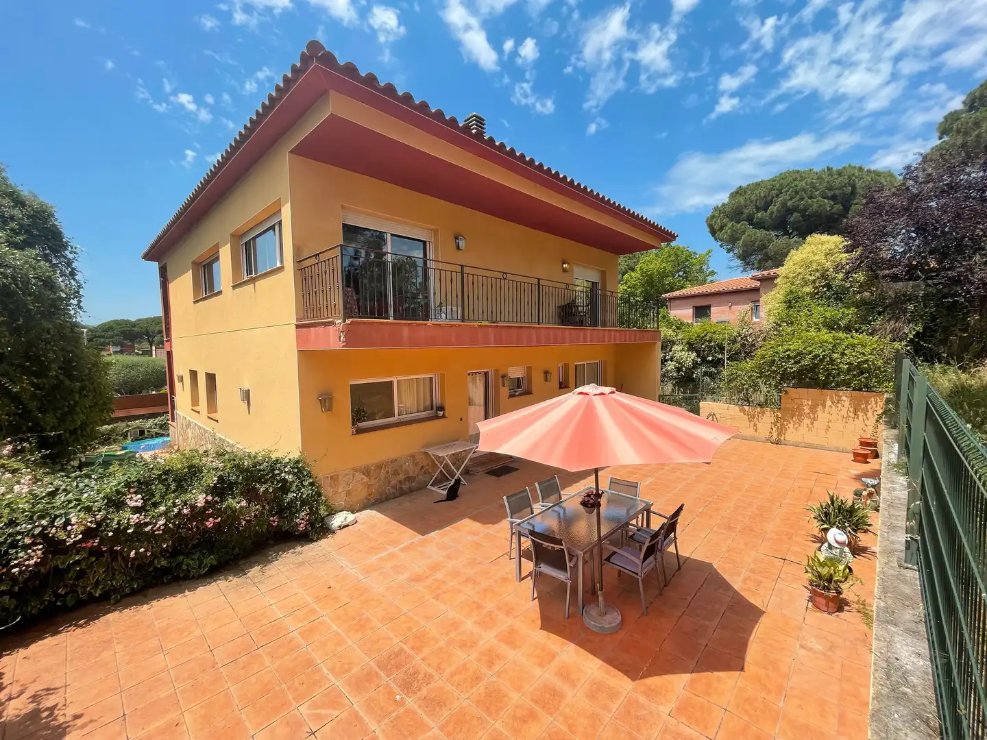 Exterior view of Houses for sale in Caldes de Malavella  with Heating, Private garden and Terrace
