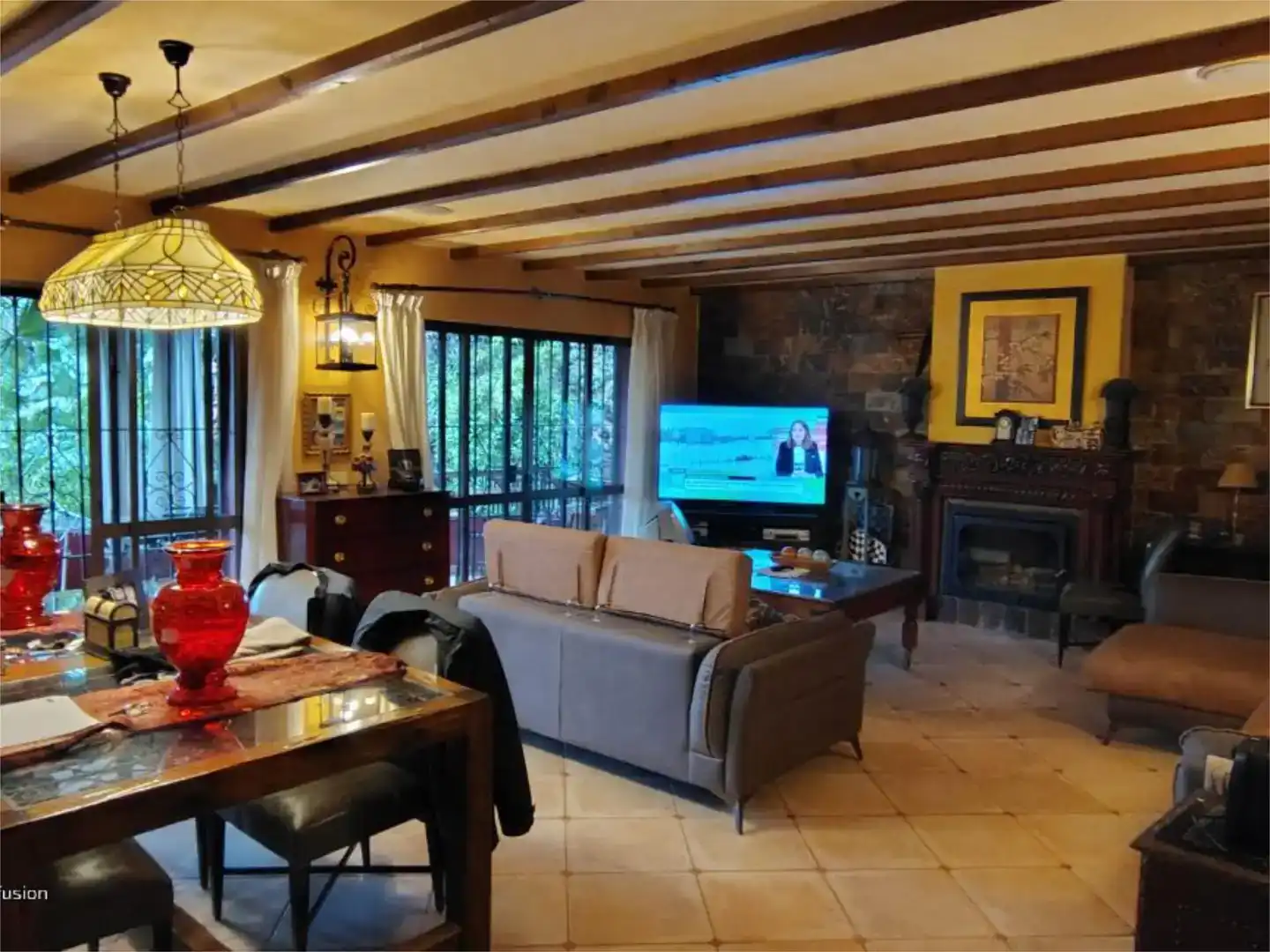 Sala d'estar de Casa o xalet en venda en Marbella amb Piscina