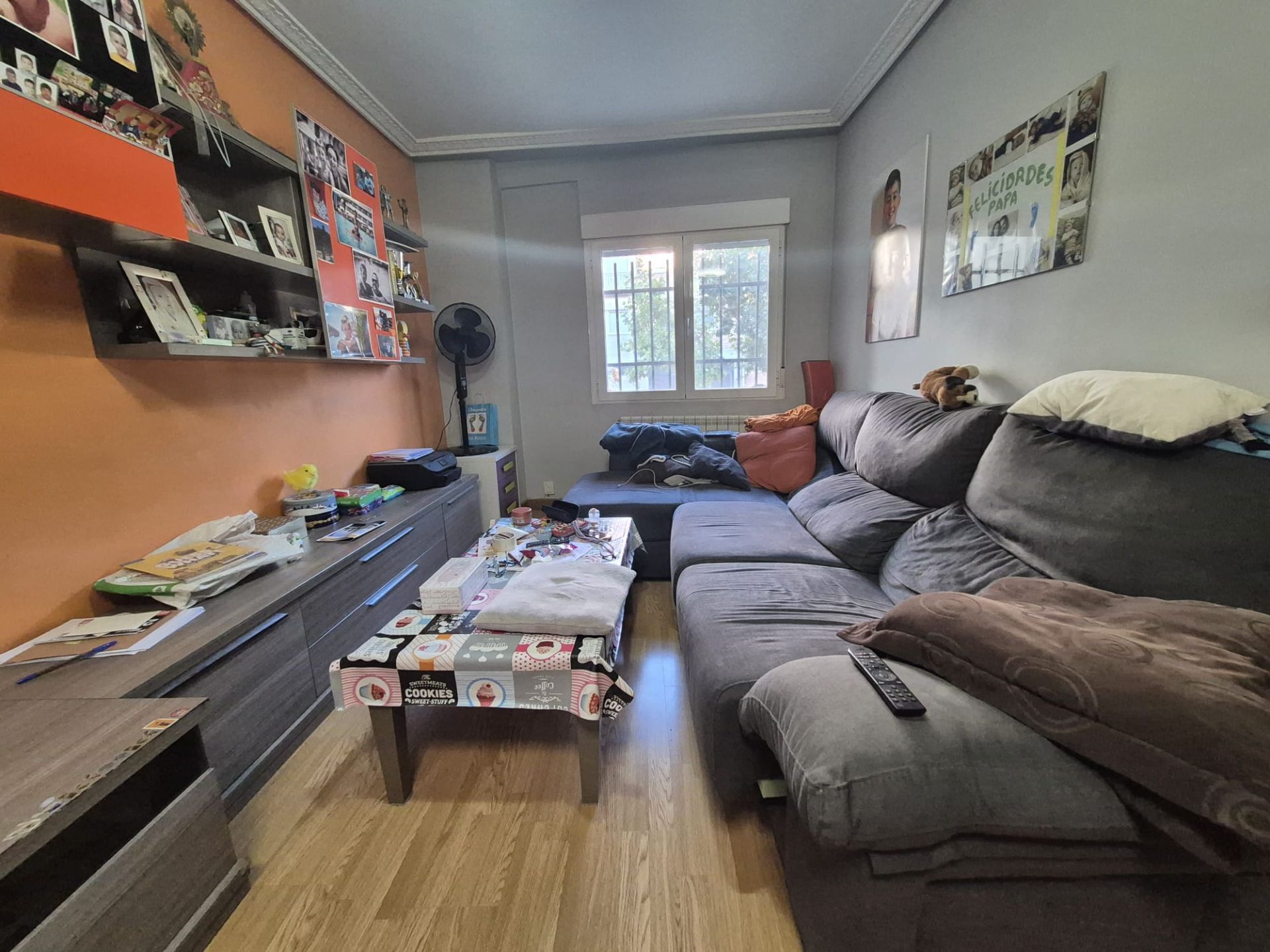 Living room of Flat for sale in Ávila Capital  with Heating and Furnished