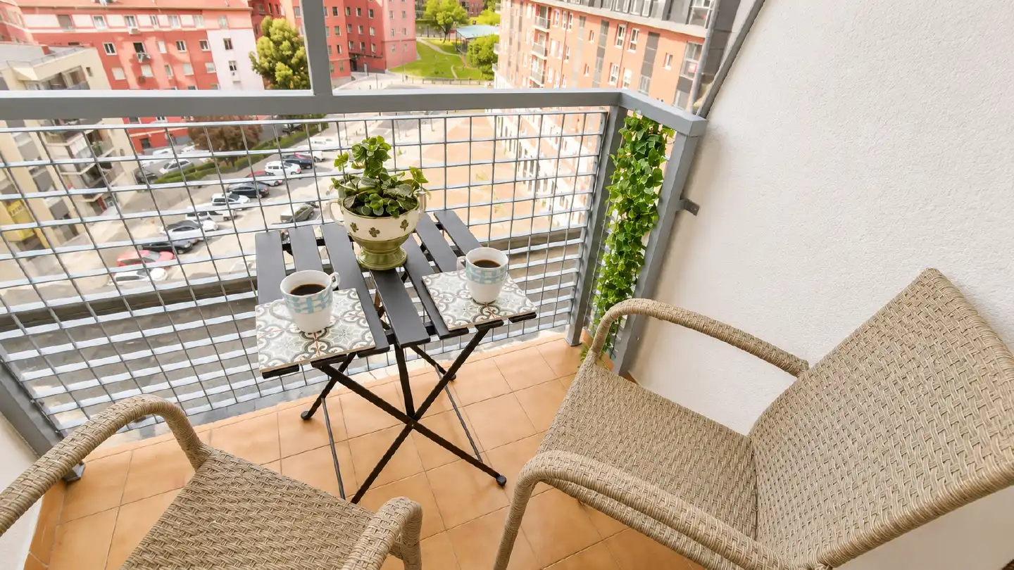 Balcony of Flat for sale in Bilbao 