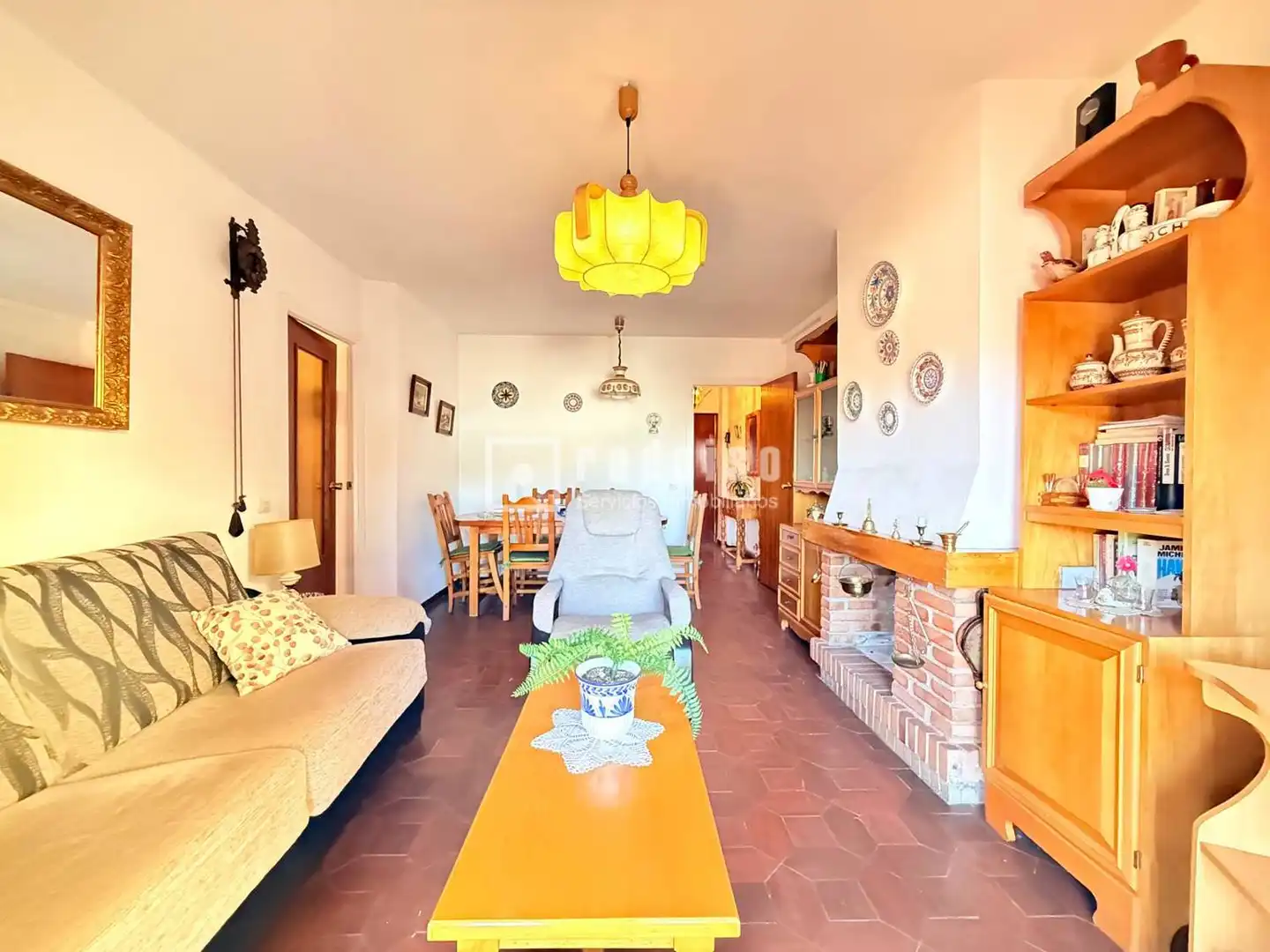 Wohnzimmer von Wohnung zum Verkauf in Collado Villalba mit Heizung, Privatgarten und Terrasse