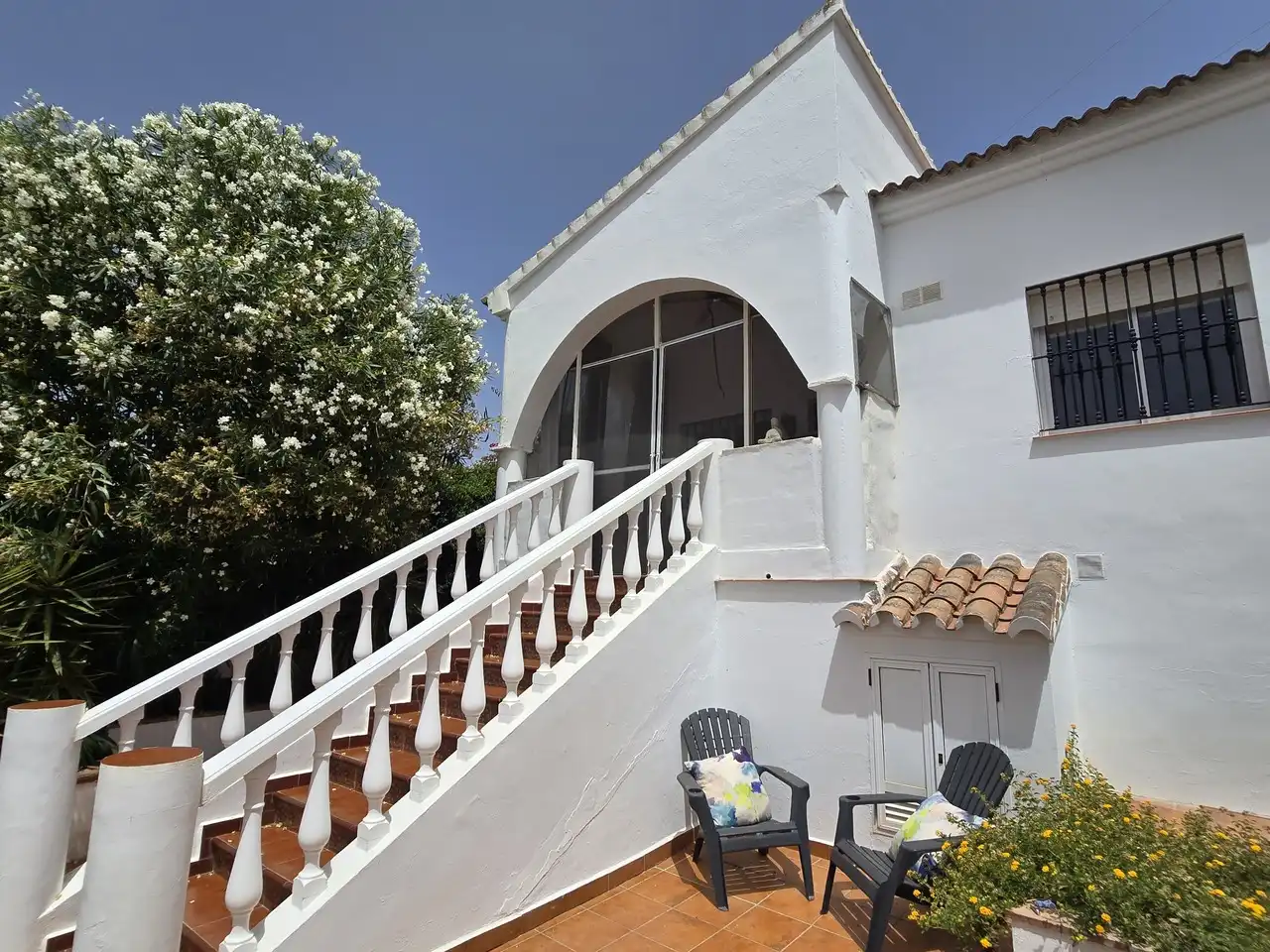 Terrassa de Casa o xalet en venda en Periana amb Aire condicionat, Terrassa i Piscina
