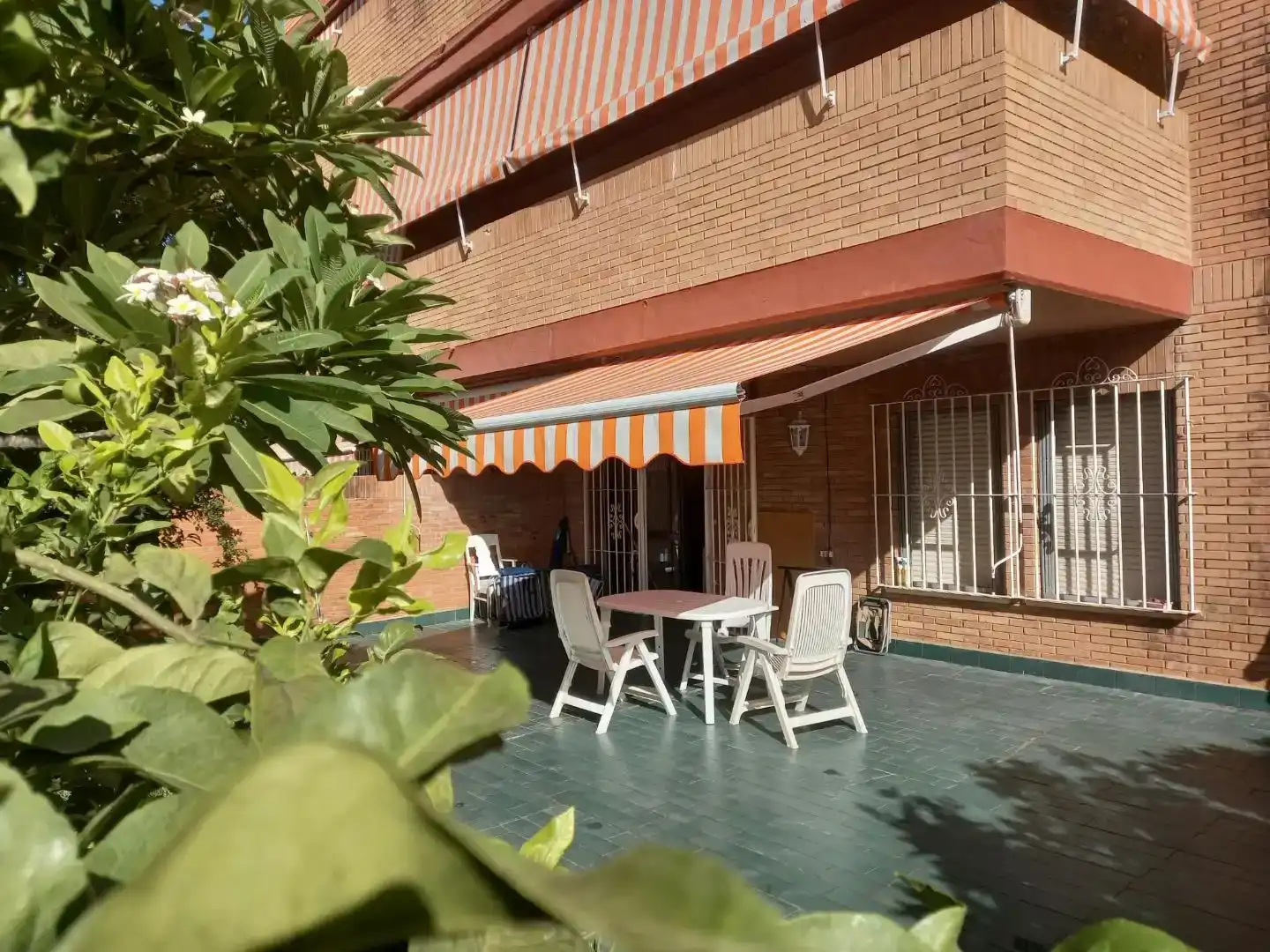 Terrasse von Wohnung zur Miete in Málaga mit Privatgarten und Schwimmbad