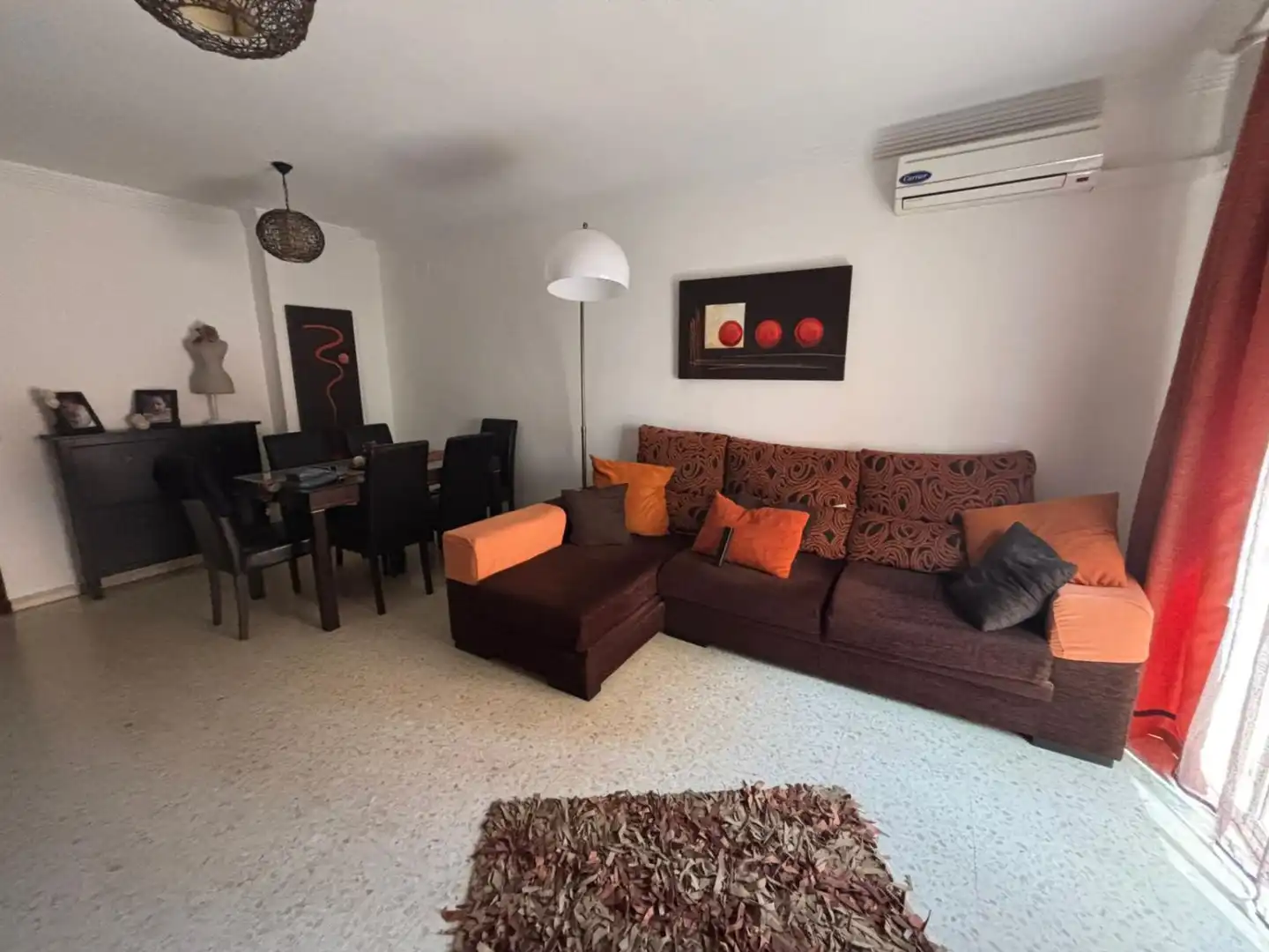 Sala d'estar de Pis en venda en Alcalá de Guadaira amb Aire condicionat i Traster
