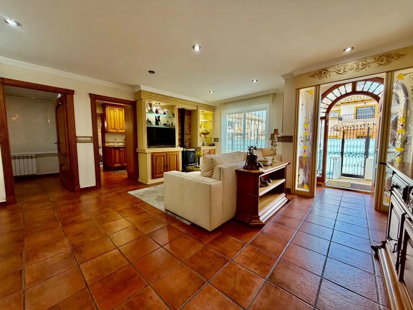 Sala d'estar de Casa adosada en venda en Orihuela