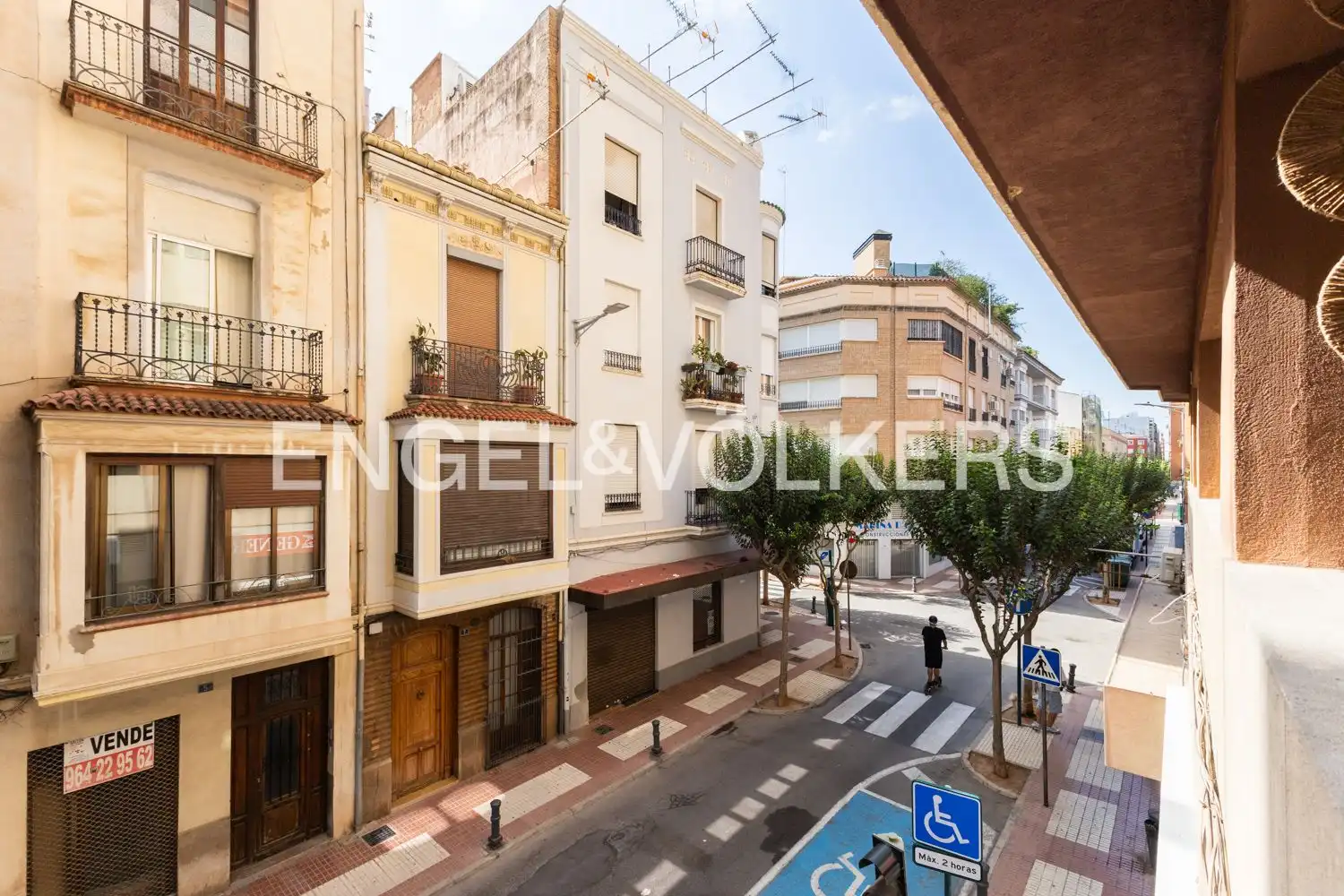 Vista exterior de Piso de alquiler en Castellón de la Plana / Castelló de la Plana con Aire acondicionado, Calefacción y Parquet