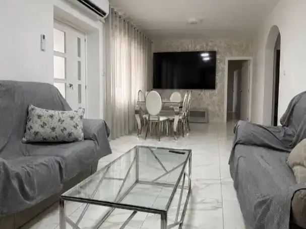 Sala de estar de Casa o chalet en venta en Fuente Álamo de Murcia con Aire acondicionado y Balcón