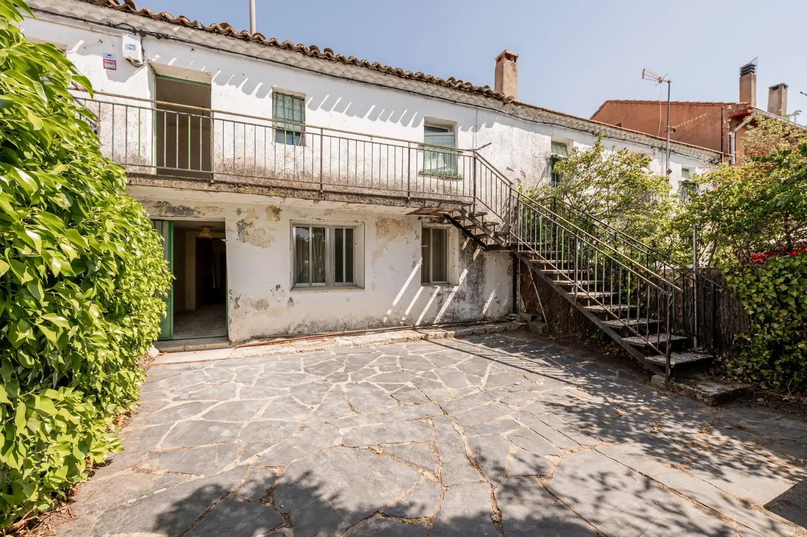 Vista exterior de Casa o chalet en venta en Santa María de la Alameda con Terraza