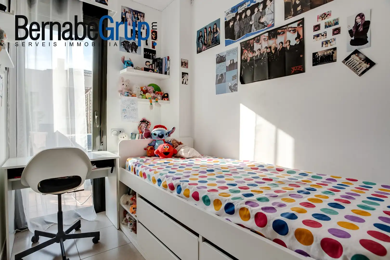 Schlafzimmer von Wohnung zum Verkauf in Les Franqueses del Vallès mit Klimaanlage, Heizung und Privatgarten