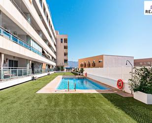 Swimming pool of Flat for sale in Roquetas de Mar  with Private garden, Storage room and Community pool