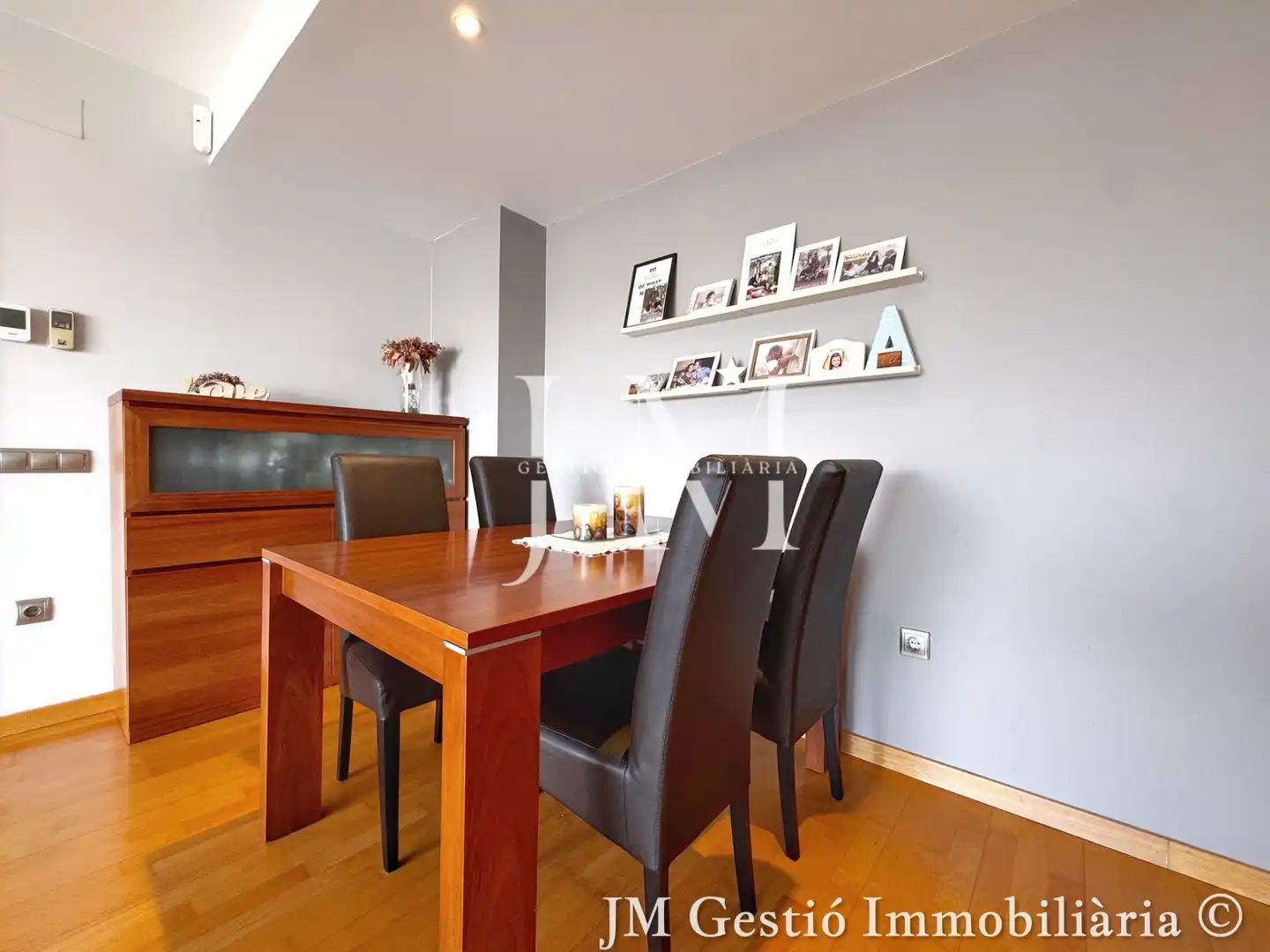 Esszimmer von Wohnung zum Verkauf in Terrassa mit Klimaanlage, Heizung und Parkett