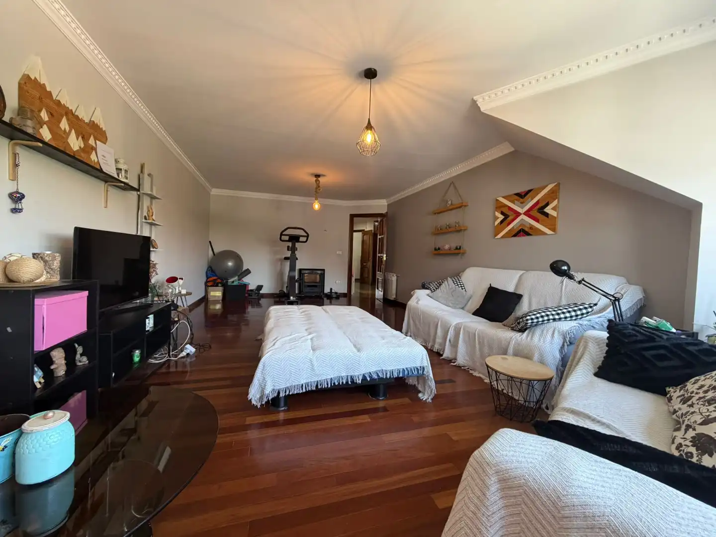 Sala de estar de Casa o chalet en venta en Lugo con Calefacción, Terraza y Balcón