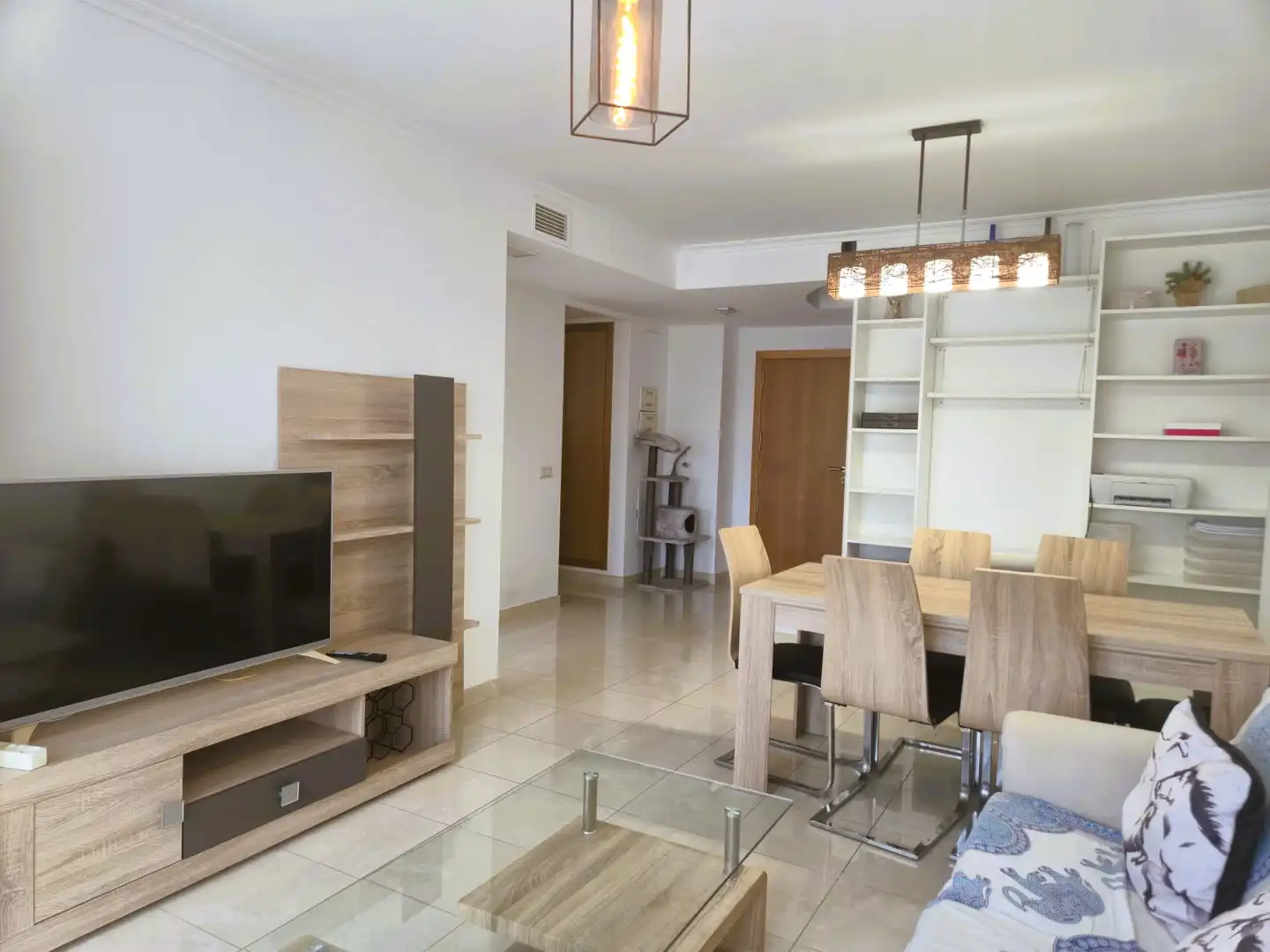 Sala d'estar de Dúplex de lloguer en Pedreguer