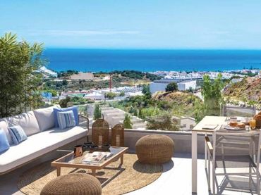 Maison jumelée avec balcon à vendre à La Cala Mijas