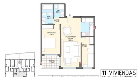 Foto 2 de Piso en venta en Calle Alcala, 13, Archena, Murcia