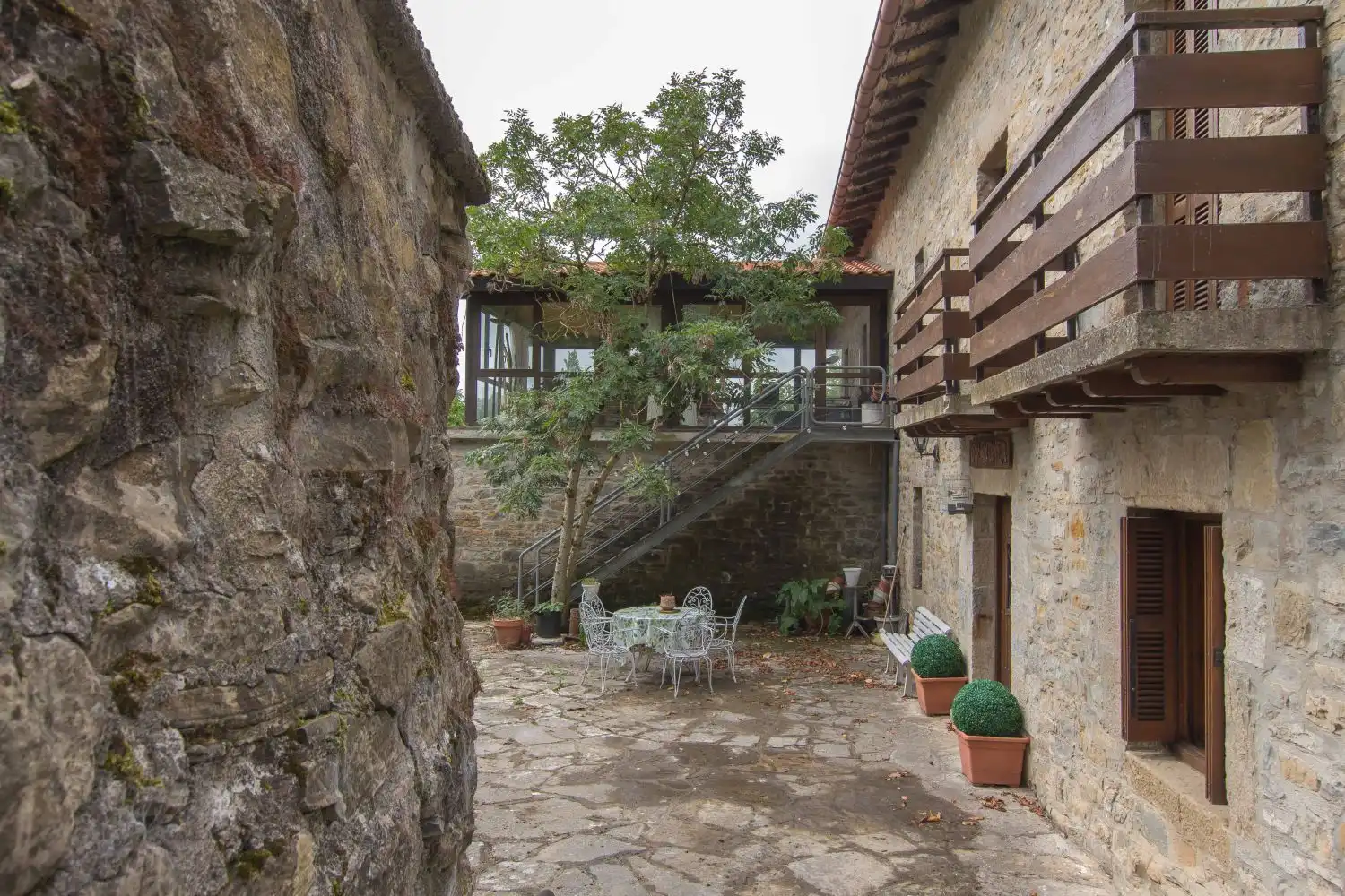 Terraza de Casa o chalet en venta en Atetz con Calefacción, Terraza y Amueblado