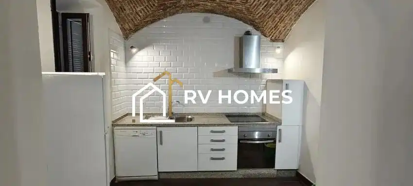 Kitchen of Flat for rent in Cáceres  with Air Conditioner, Heating and Furnished