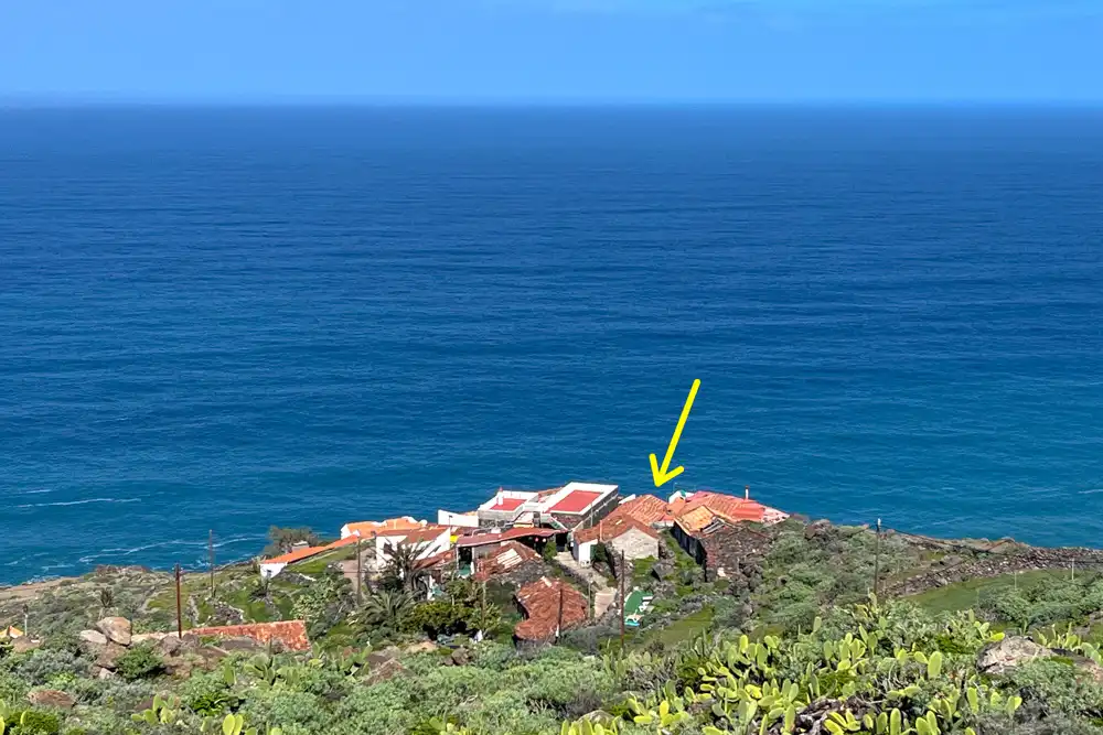 Vista exterior de Finca rústica en venta en Vallehermoso con Terraza