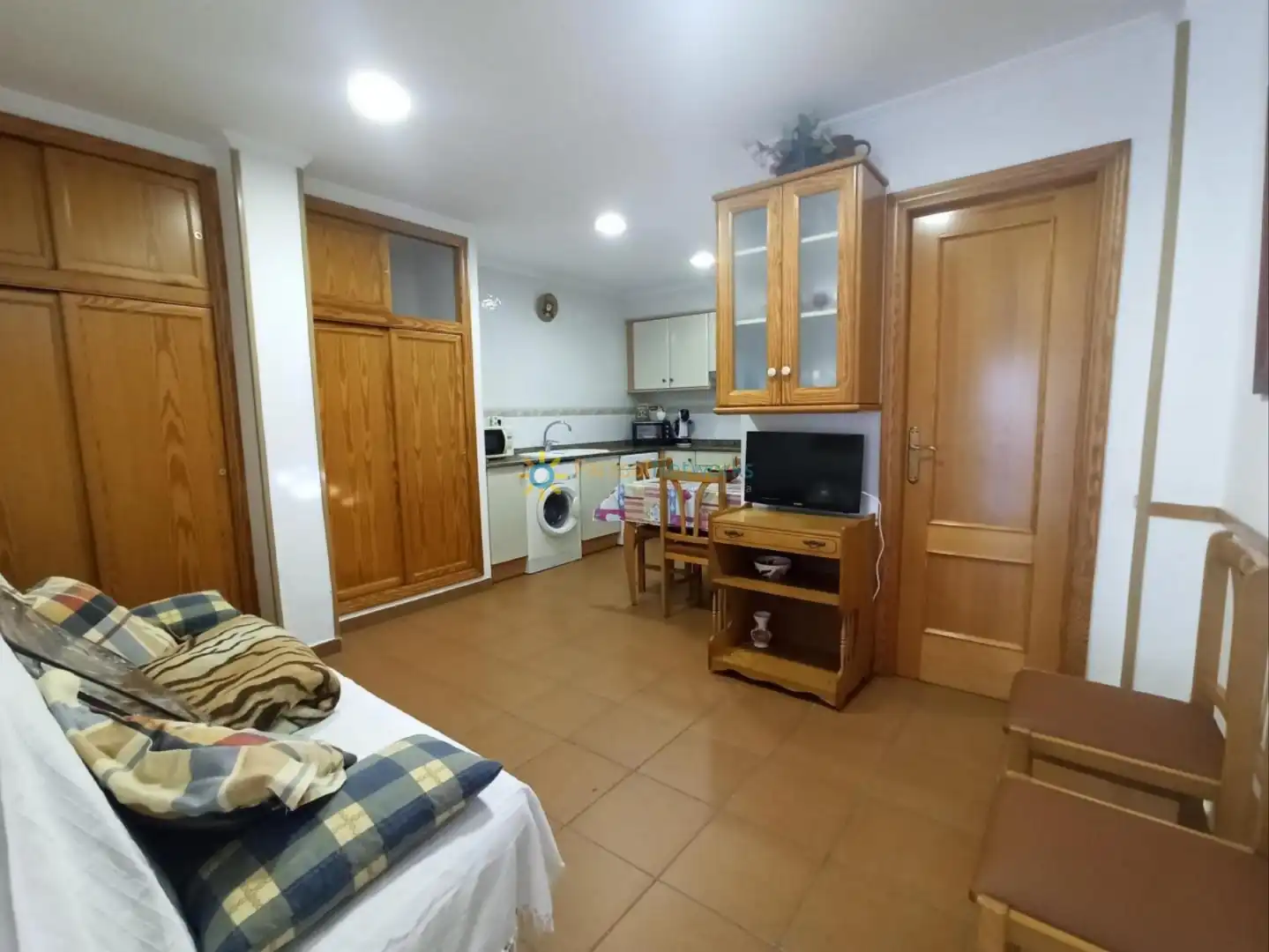 Kitchen of Apartments for sale in Oliva  with Terrace, Storage room and Furnished
