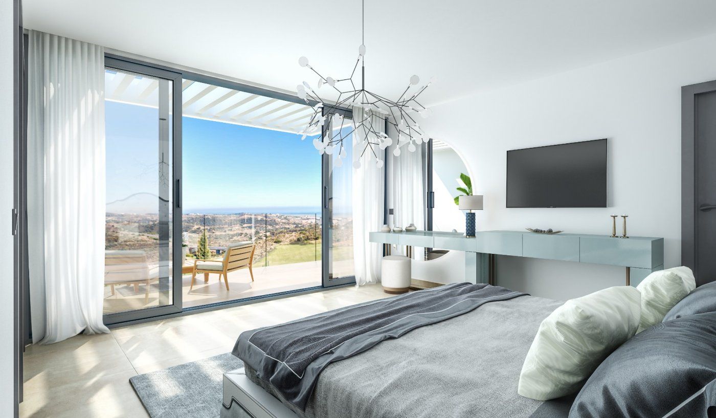 Bedroom of House or chalet for sale in Mijas  with Air Conditioner, Heating and Private garden