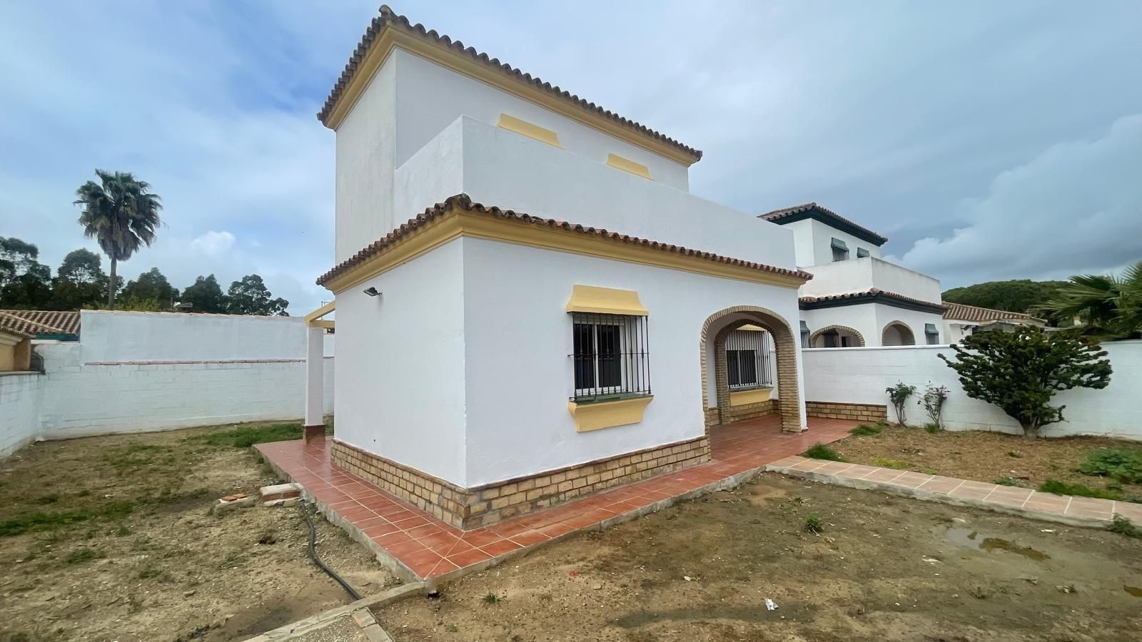 Exterior view of House or chalet for sale in Chiclana de la Frontera  with Terrace