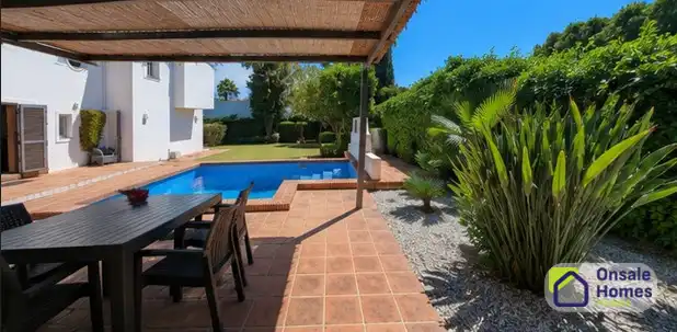 Garden of Houses for rent in Marbella  with Air Conditioner, Private garden and Terrace