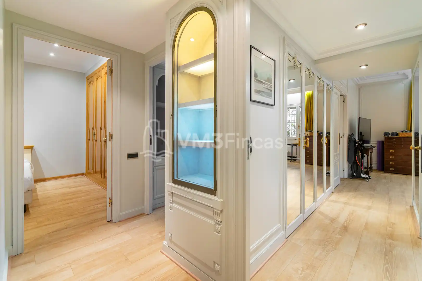 Wohnung zur Miete in Barcelona mit Klimaanlage, Heizung und Parkett