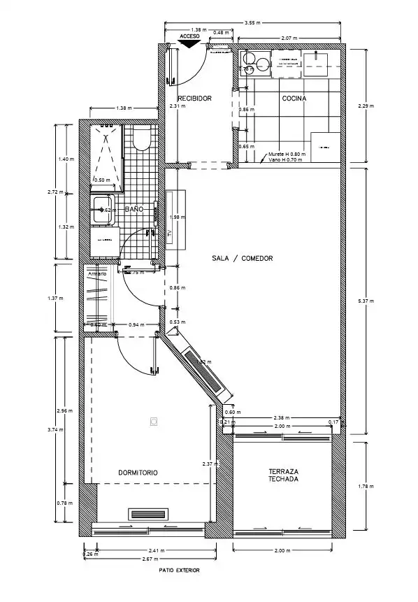 Flat with pool for sale in Calle de Maldonado, imagen 15