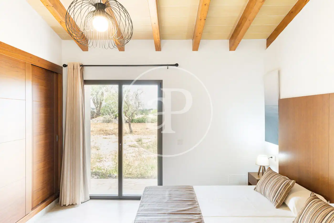Bedroom of Houses for rent in Felanitx  with Air Conditioner, Private garden and Swimming Pool