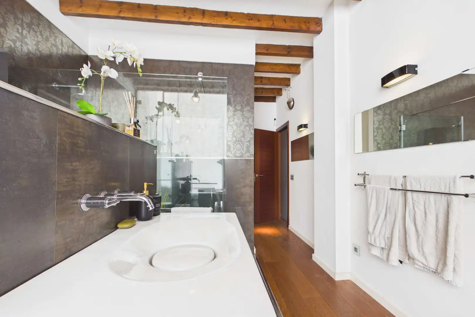 Bany de Àtic en venda en Inca amb Aire condicionat, Parquet i Terrassa