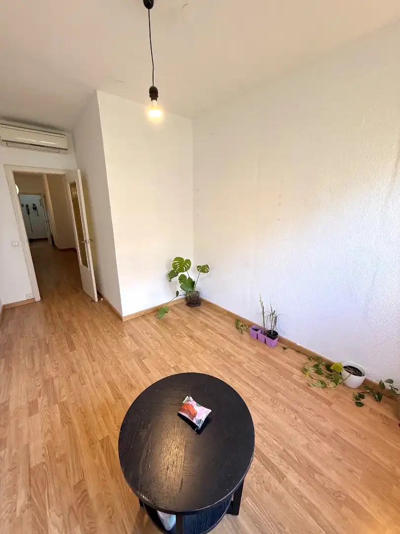 Wohnzimmer von Wohnung zur Miete in  Barcelona Capital mit Klimaanlage, Heizung und Parkett