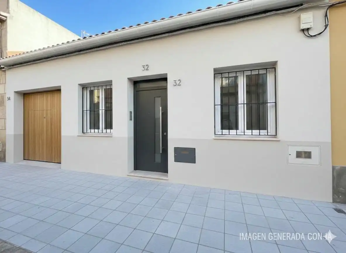 Vista exterior de Planta baja en venta en Elda