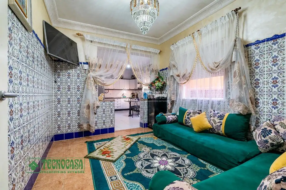 Sala de estar de Casa adosada en venta en Las Norias