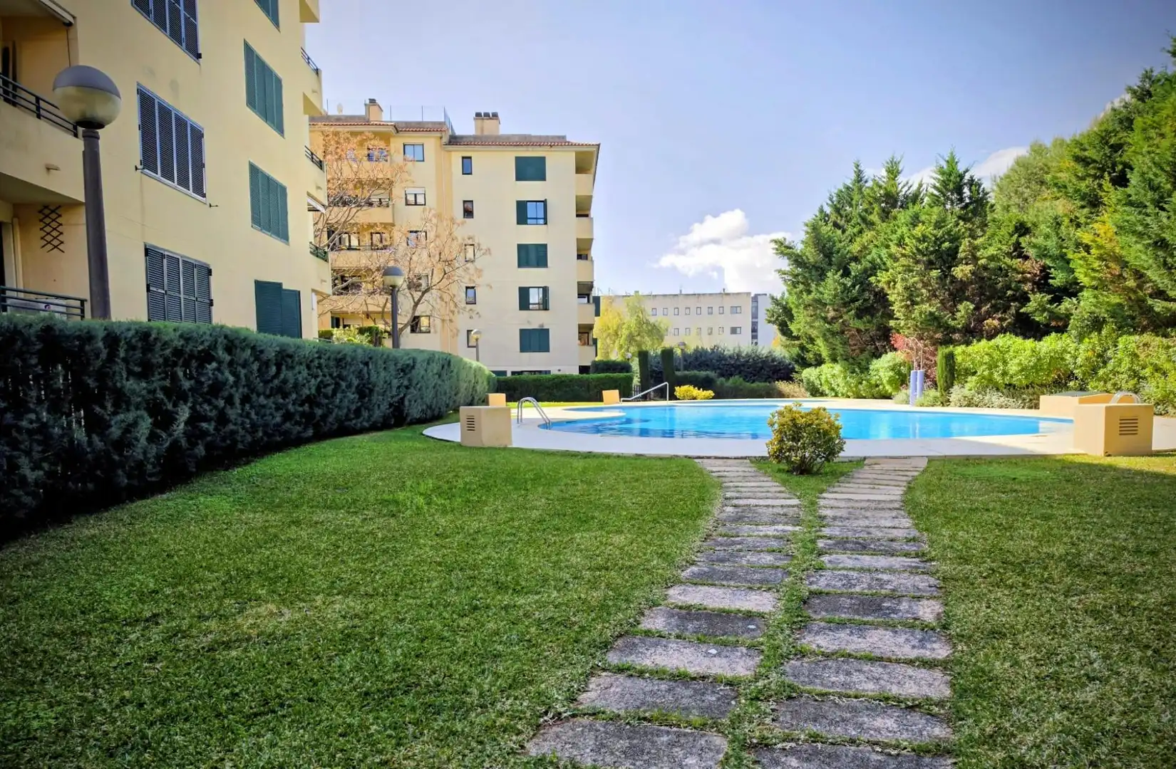 Piscina de Planta baixa en venda en  Palma de Mallorca amb Calefacció, Jardí privat i Terrassa