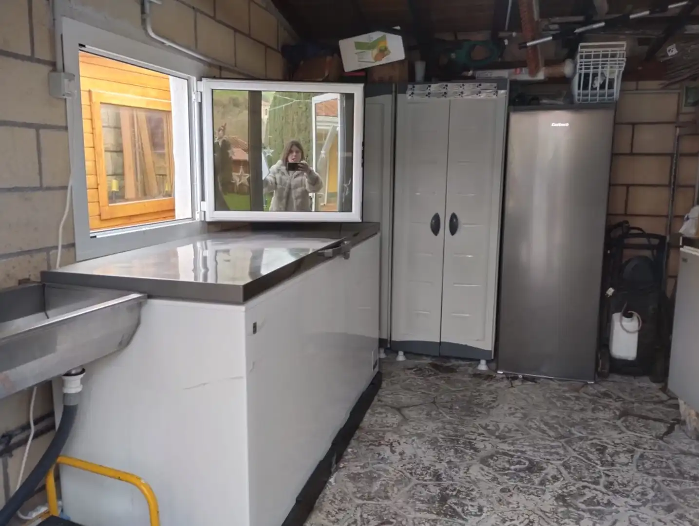 Cuina de Casa o xalet en venda en Voto amb Calefacció, Jardí privat i Terrassa