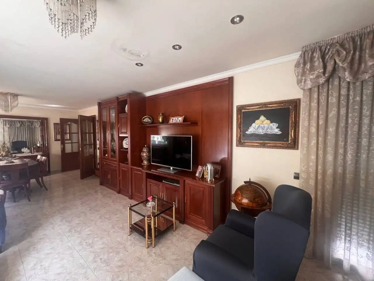 Sala de estar de Apartamento en venta en Manresa con Aire acondicionado, Calefacción y Terraza