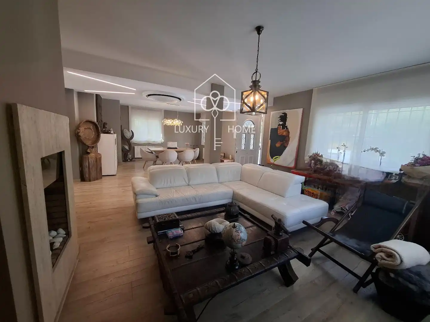 Living room of Houses for sale in Begues  with Air Conditioner, Heating and Terrace