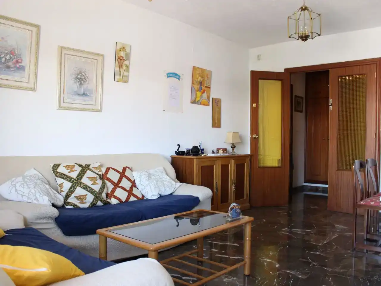 Sala d'estar de Pis en venda en  Granada Capital amb Aire condicionat