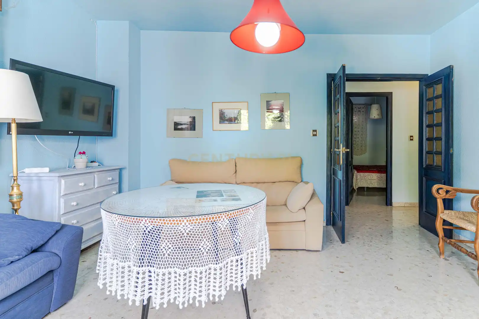 Sala d'estar de Apartament en venda en La Taha amb Rentadora i Balcó