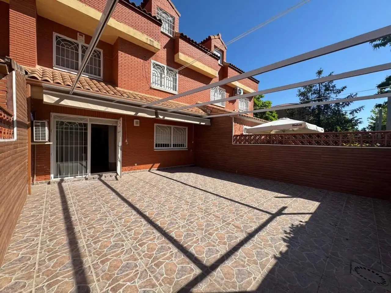 Terrace of Houses for rent in Alcalá de Henares  with Air Conditioner, Heating and Private garden