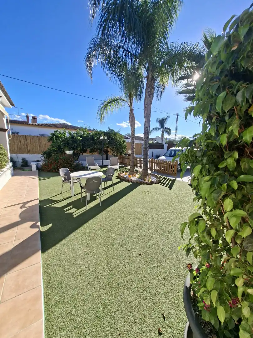 Terraza de Casa o chalet de alquiler en Alhaurín El Grande con Aire acondicionado, Jardín privado y Terraza