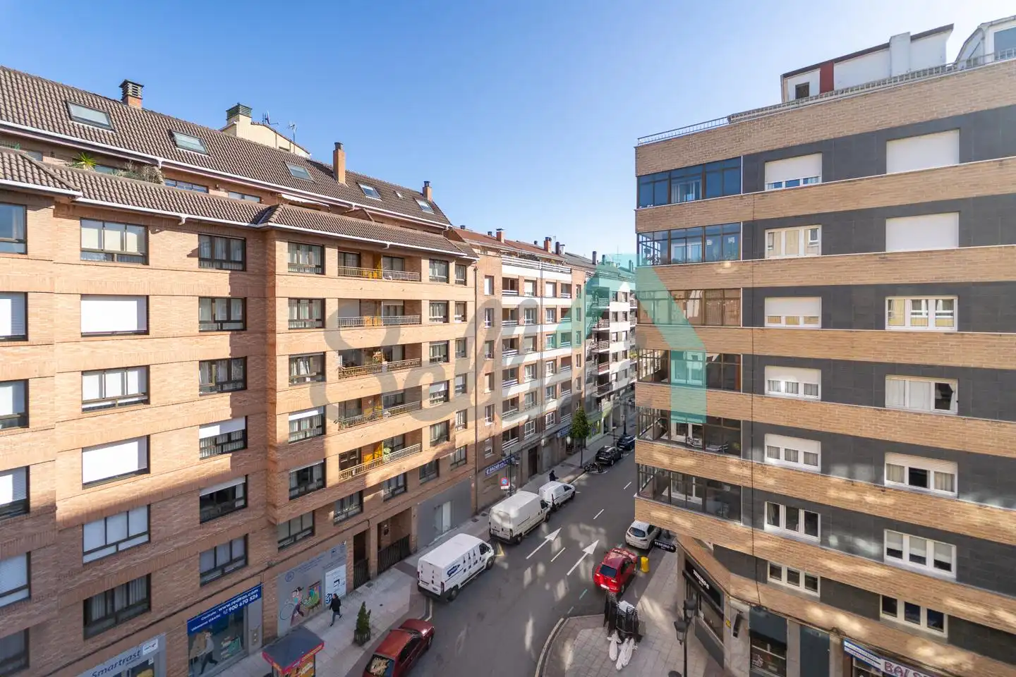Exterior view of Flat for rent in Oviedo   with Heating, Parquet flooring and Furnished