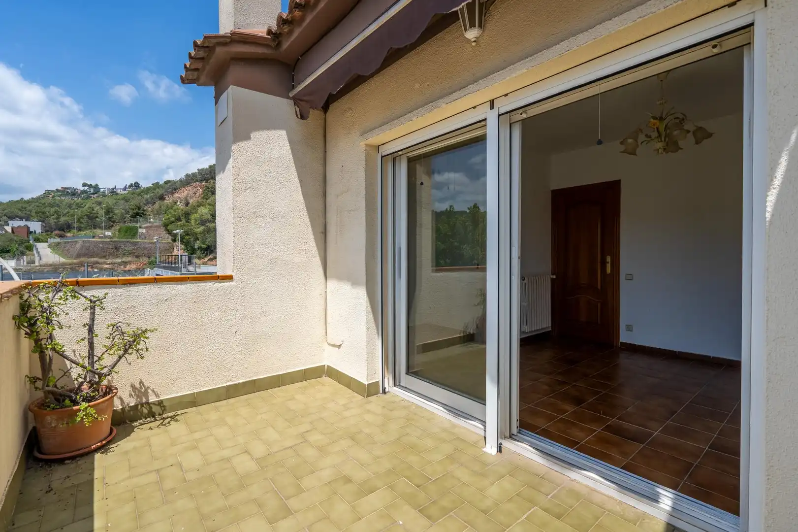 Terraza de Casa adosada en venta en La Palma de Cervelló con Calefacción, Jardín privado y Terraza