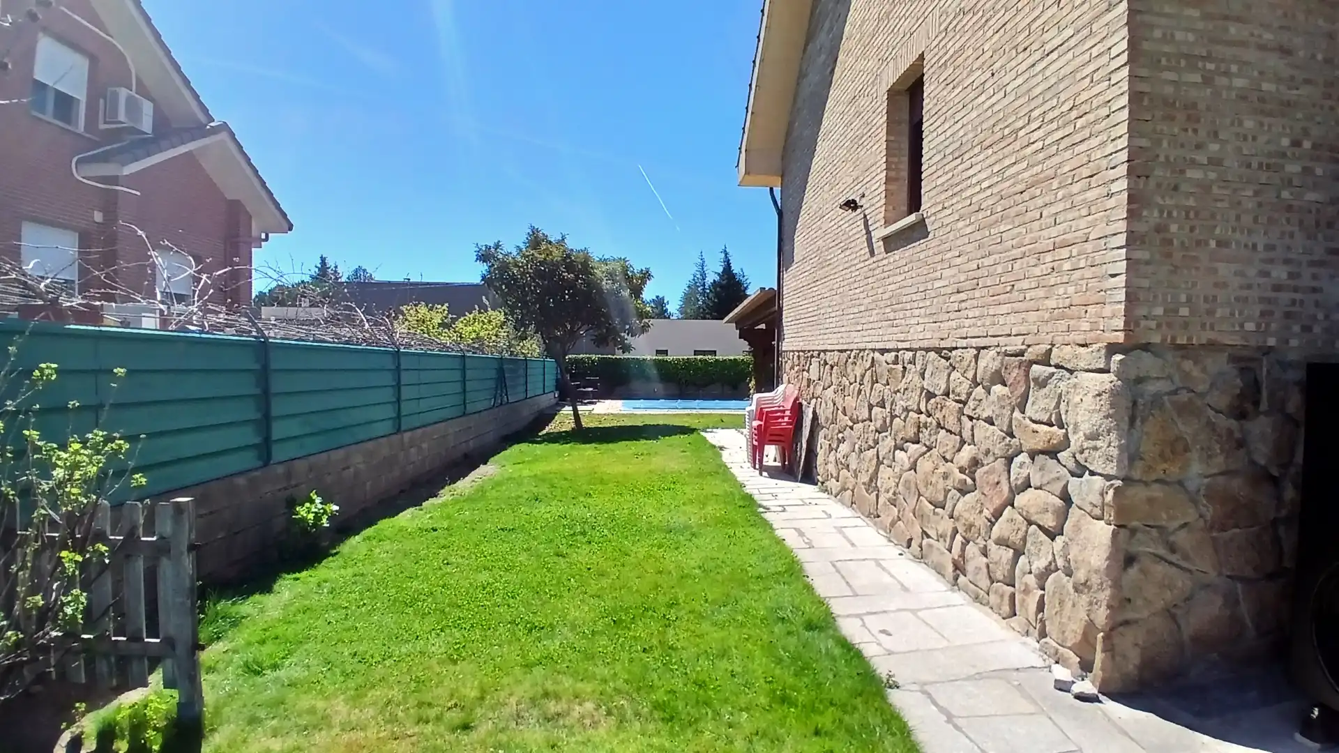 Jardí de Casa o xalet en venda en Guadarrama amb Aire condicionat, Calefacció i Jardí privat
