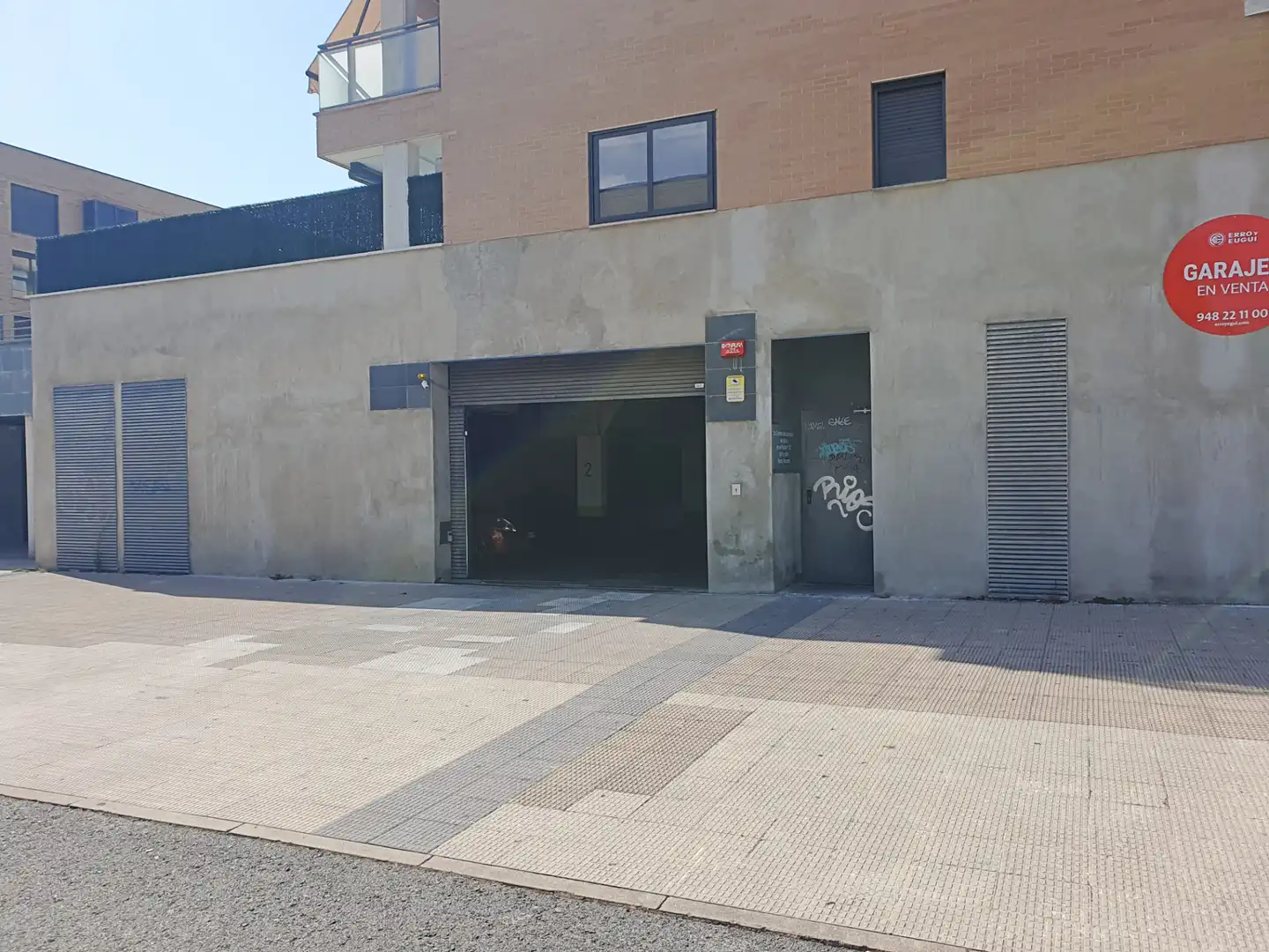 Einzelparkplatz mit Aufzug zum Verkauf in Calle María Viscarret, imagen 2