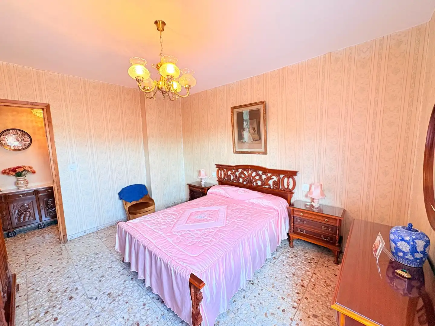 Habitación de Casa o chalet en venta en Ponferrada con Calefacción, Terraza y Amueblado