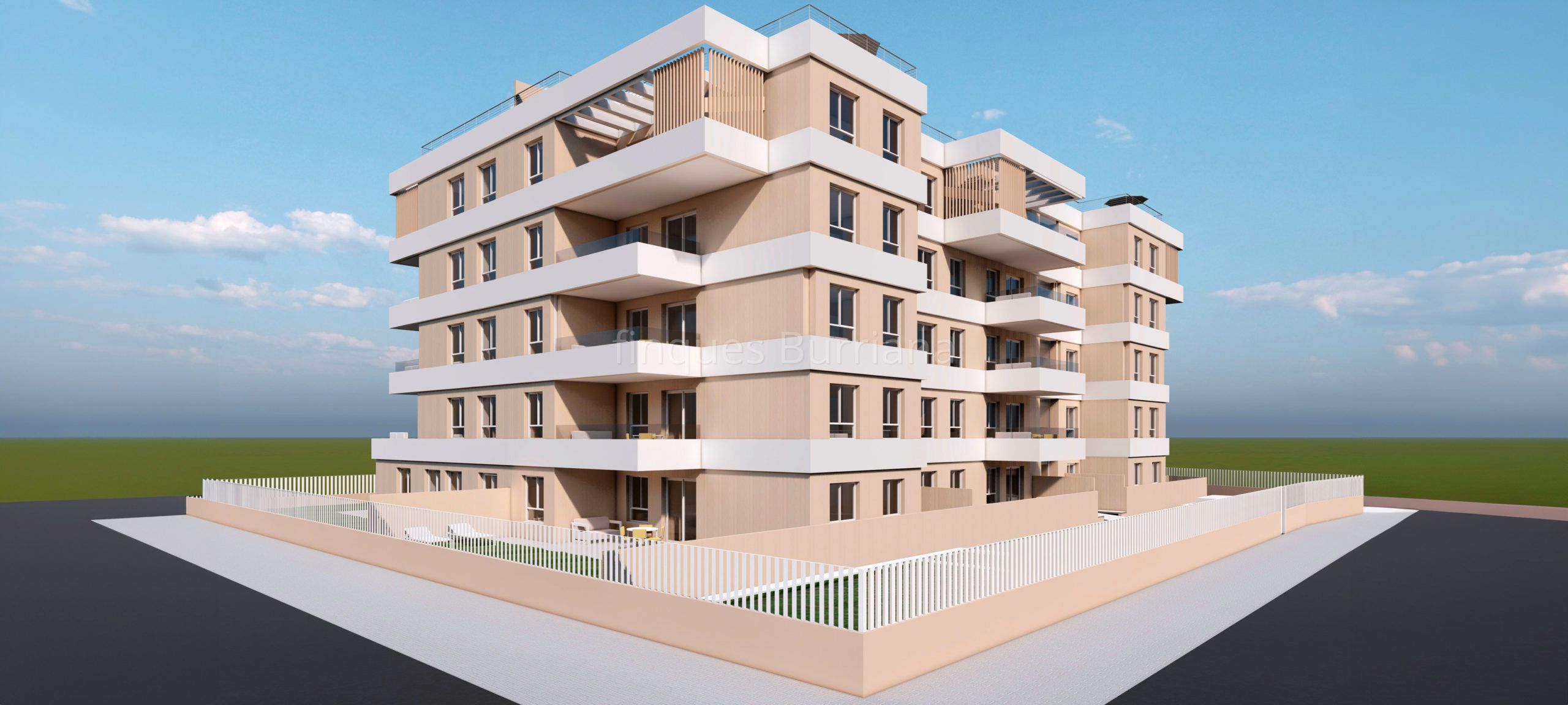 Vista exterior de Pis en venda en Burriana / Borriana